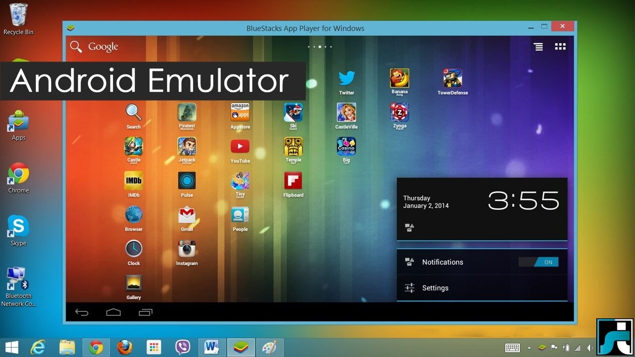 emulator windows to mac